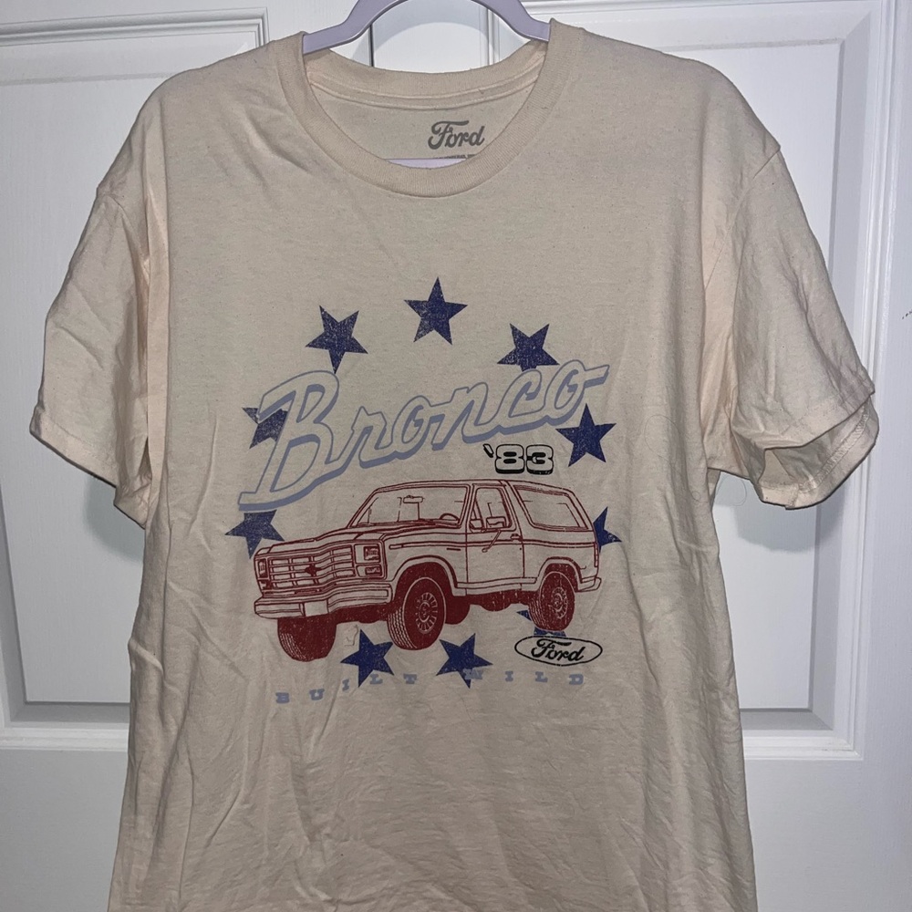 Ford Logo Cream T-Shirt